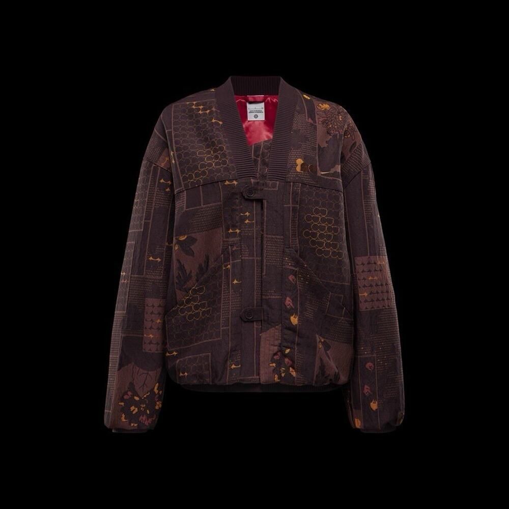Nike Naomi Osaka Jacquard Jacket FV7795‑652 Women’s Medium Burgundy Crush $300